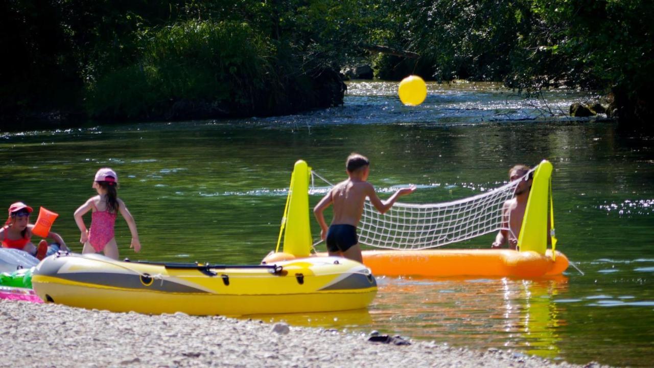 Camping Le Chassezac Sampzon Buitenkant foto