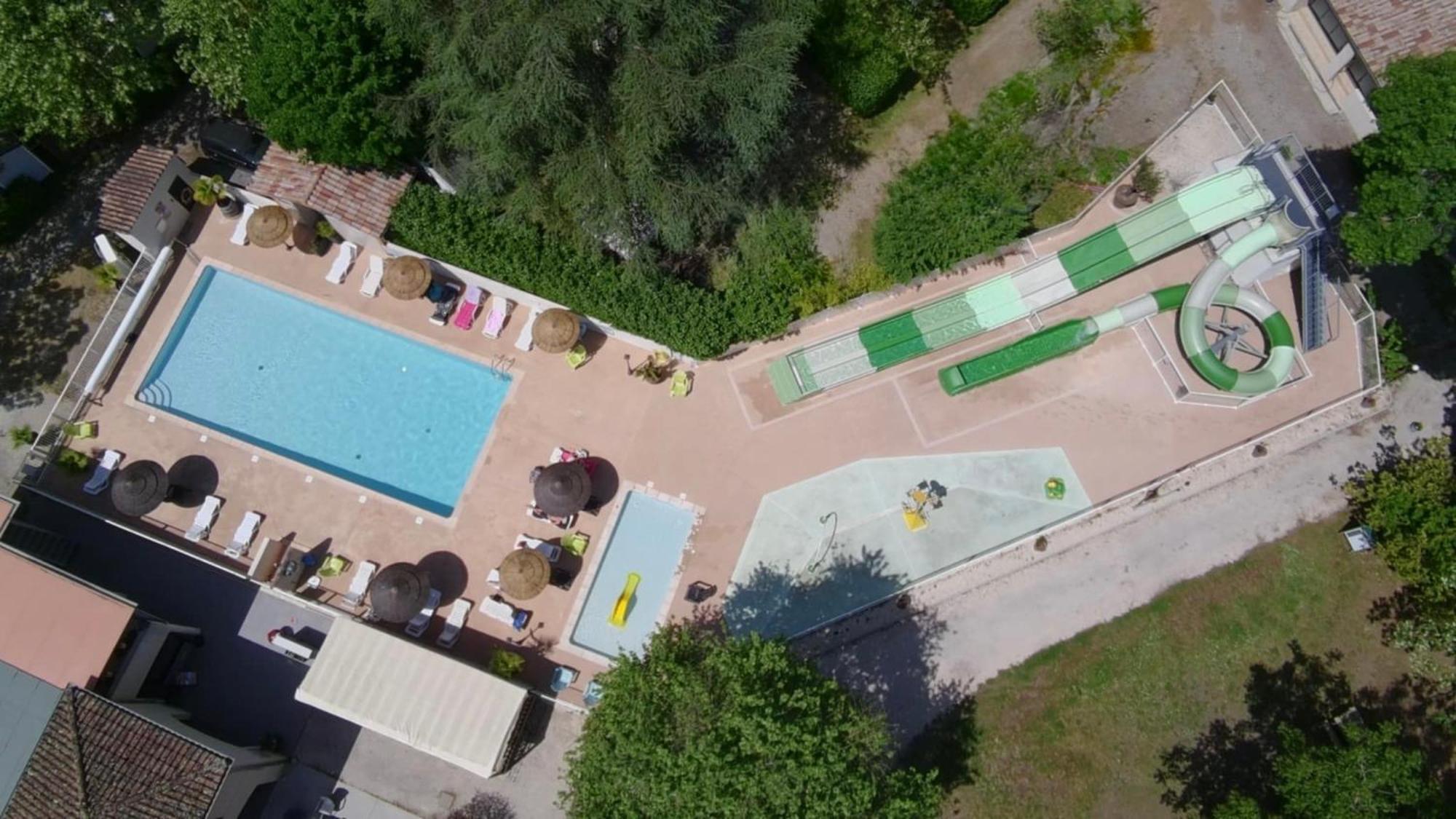 Camping Le Chassezac Sampzon Buitenkant foto